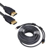 10 METRE ÖRGÜLÜ GOLD UÇLU HDMI KABLO