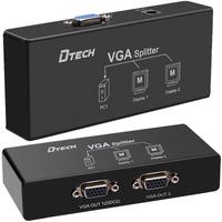 2 PORT VGA SPLITTER DAĞITICI PLASTİK KASA (250MHZ - 1920X1080) DF-2502