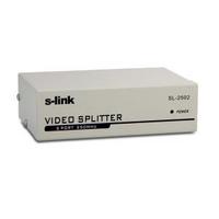 2 PORT VGA SPLITTER DAĞITICI 250MHZ - 1920X1080 SL-2502