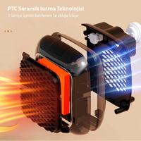 800 WATT PRİZ TİPİ UZAKTAN KUMANDALI TAŞINABİLİR ISITICI (ZAMANLAYICI) (OM-1210)