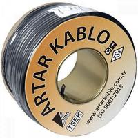 ARTAR MİKROFON KABLOSU STEREO 1.KALİTE (100MT) 2X025MM 80 NO