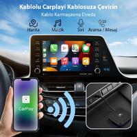 KABLOSUZ CAR PLAY İPHONE IOS 5GHZ AUTO CONNECT (KABLOLU CARPLAY TO KABLOSUZ ÇEVİRİCİ)