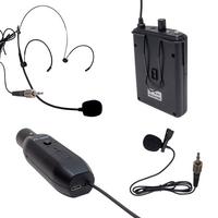 MAGICVOICE MV-19600 UHF KABLOSUZ MİKROFON YAKA (RECEVER XRL Lİ)