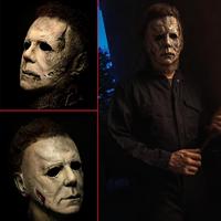 Michael Myers Lateks Maske - Michael Myers Et Maske Kafaya Tam Geçmeli