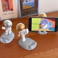 Mini Astronot Model Telefon ve Tablet Tutucu Standı