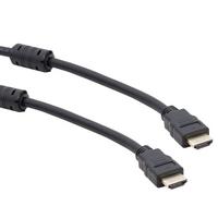 PLASTİK DÜZ SİYAH 20 METRE HDMI KABLO POŞETLİ