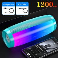 RGB IŞIKLI BLUETOOTH HOPARLÖR PLUSE5 TWS (SİYAH)