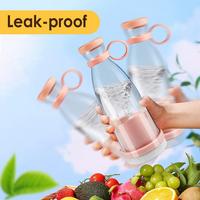 Taşınabilir Blender, Taşınabilir Mini Hızlı Blender 350ml Meyve Sıkacağı Kupası, Kablosuz Şarjlı, Smoothie Milkshake Suyu Bebek Maması için 4 Bıçaklı